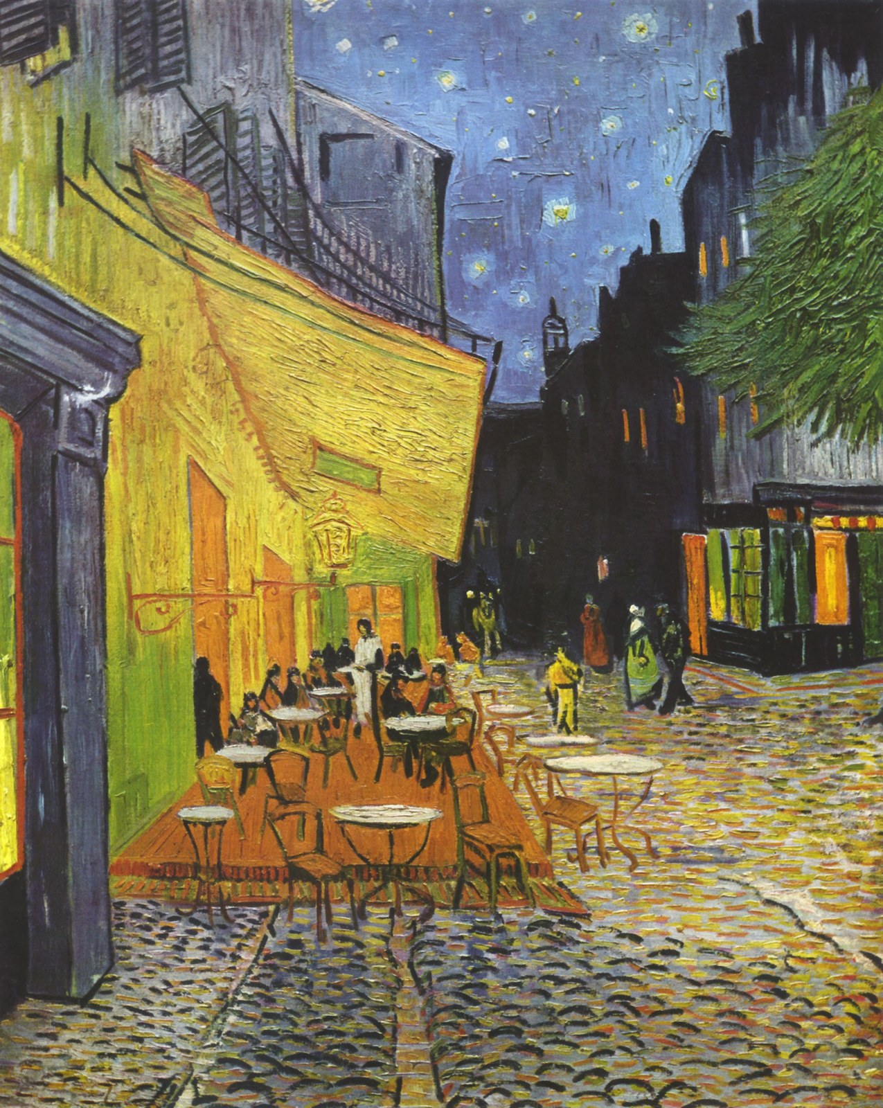 Caféé Terrace at Night - Vincent van Gogh