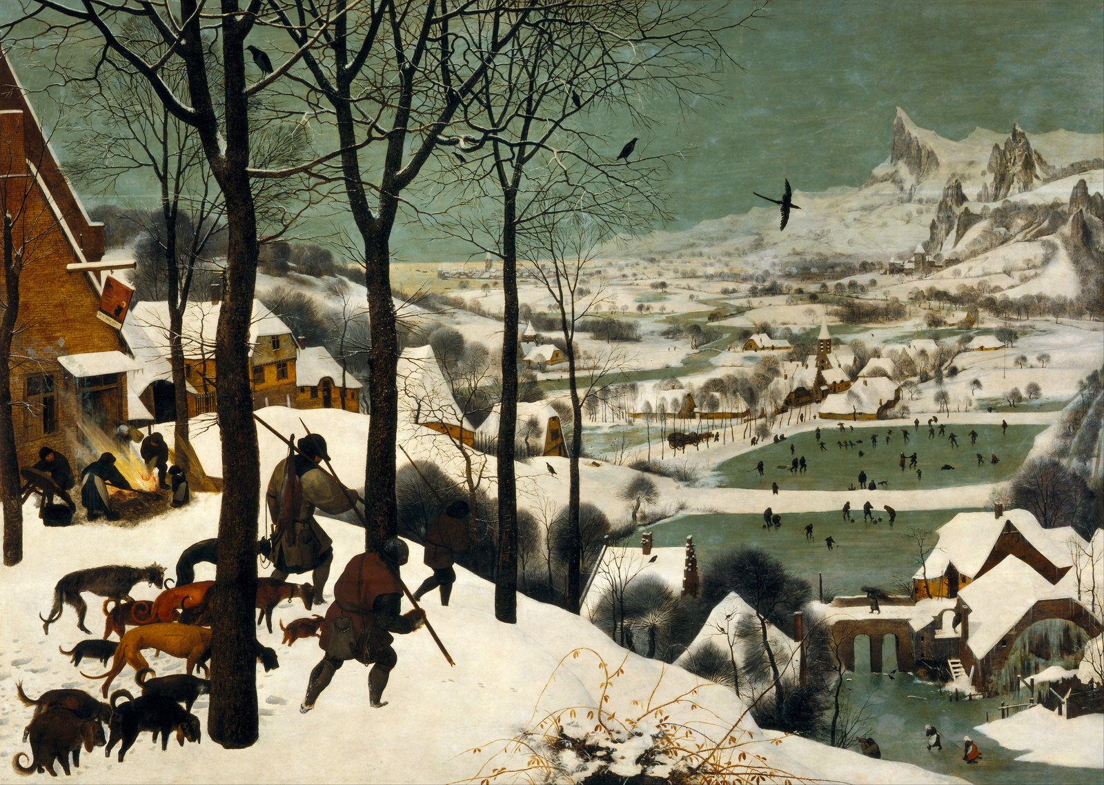 Hunters in the Snow - Pieter Bruegel the Elder