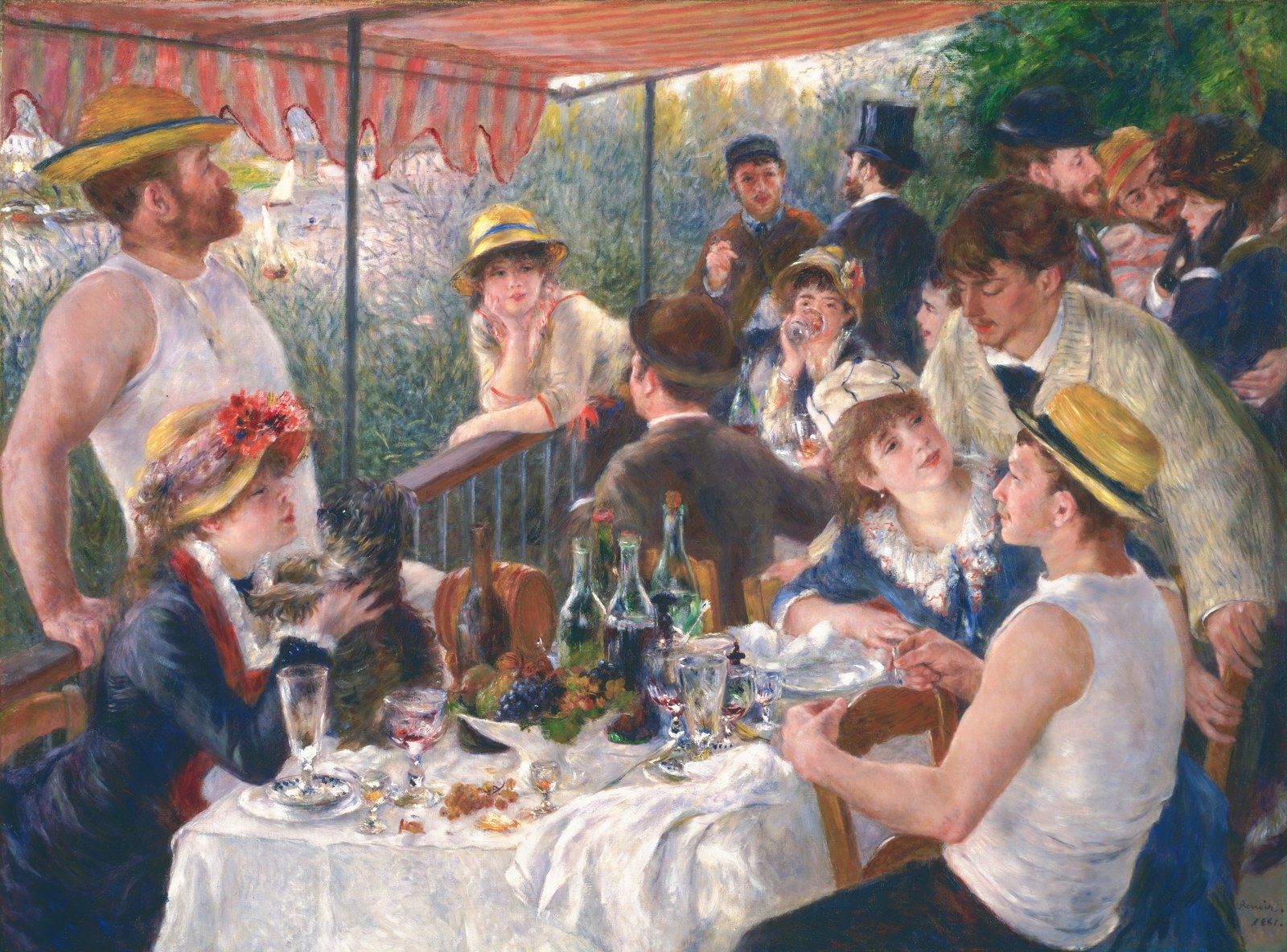 Luncheon of the Boating Party - Pierre-Auguste Renoir