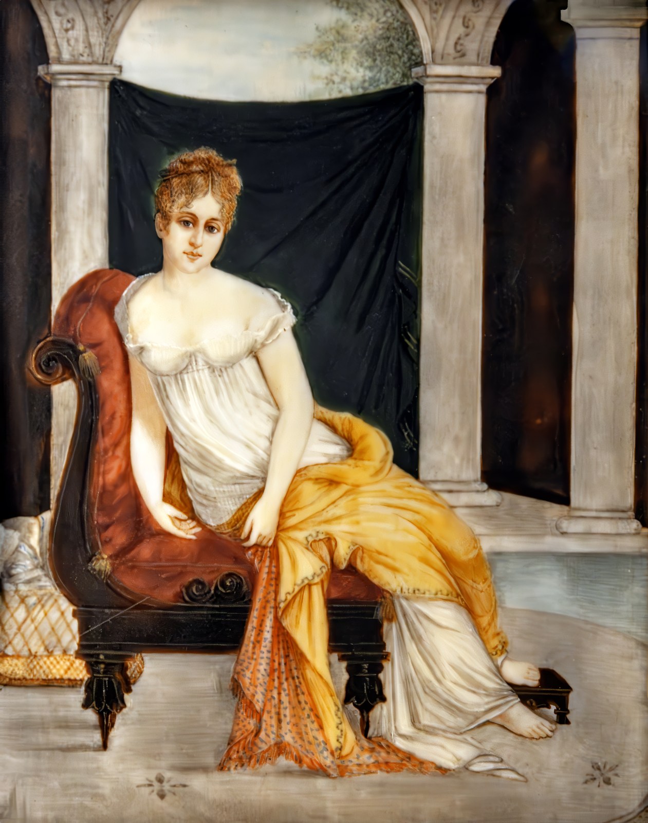 Portrait of Madame Récamier - Jacques-Louis David
