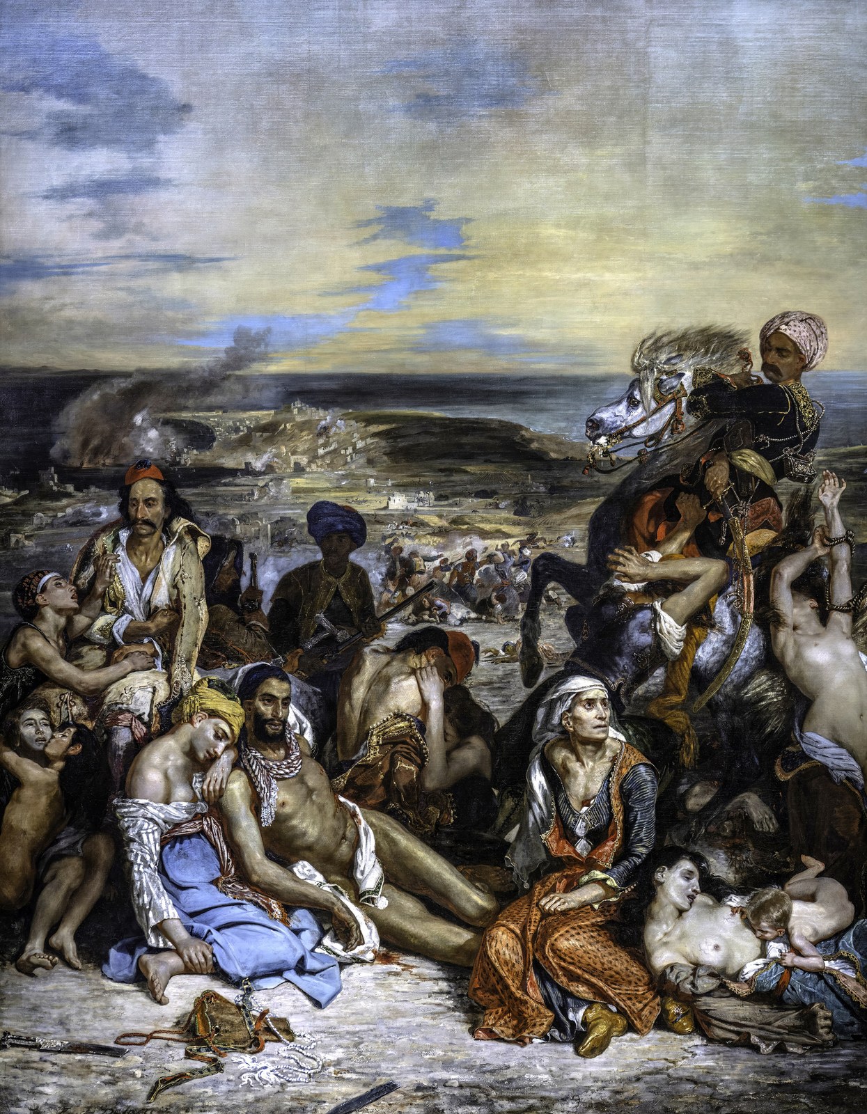 The Massacre at Chios - Eugène Delacroix