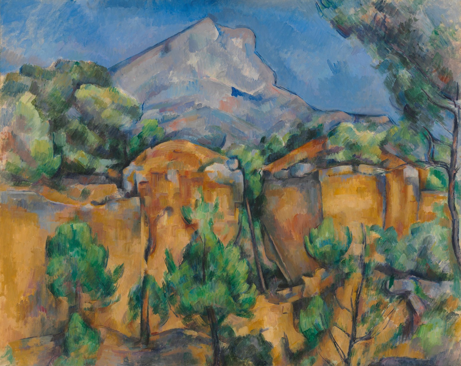 Mont Sainte-Victoire - Paul Cézanne