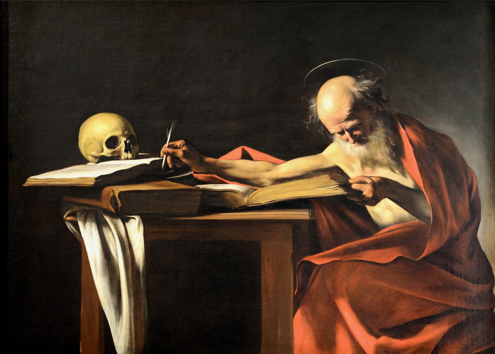 Saint Jerome Writing - Caravaggio