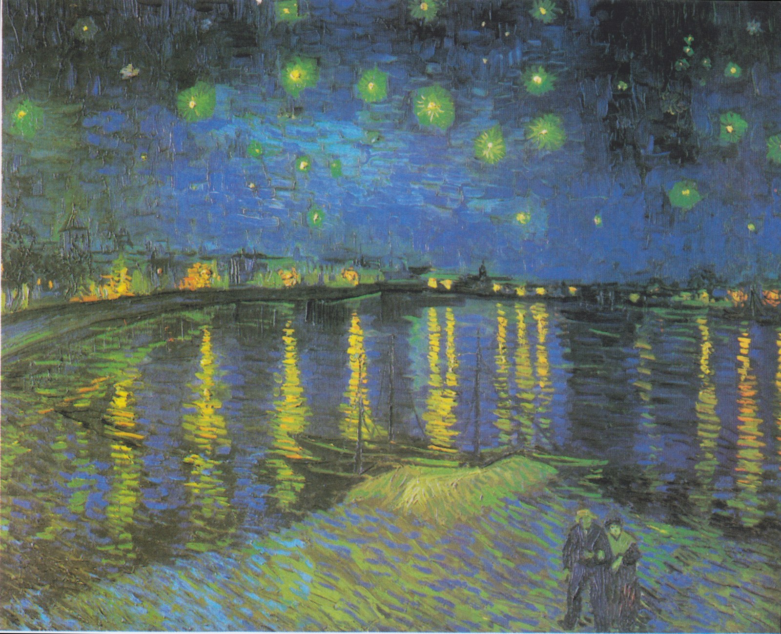 Starry Night Over the Rhône - Vincent van Gogh