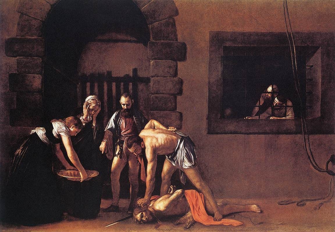 The Beheading of Saint John the Baptist - Caravaggio