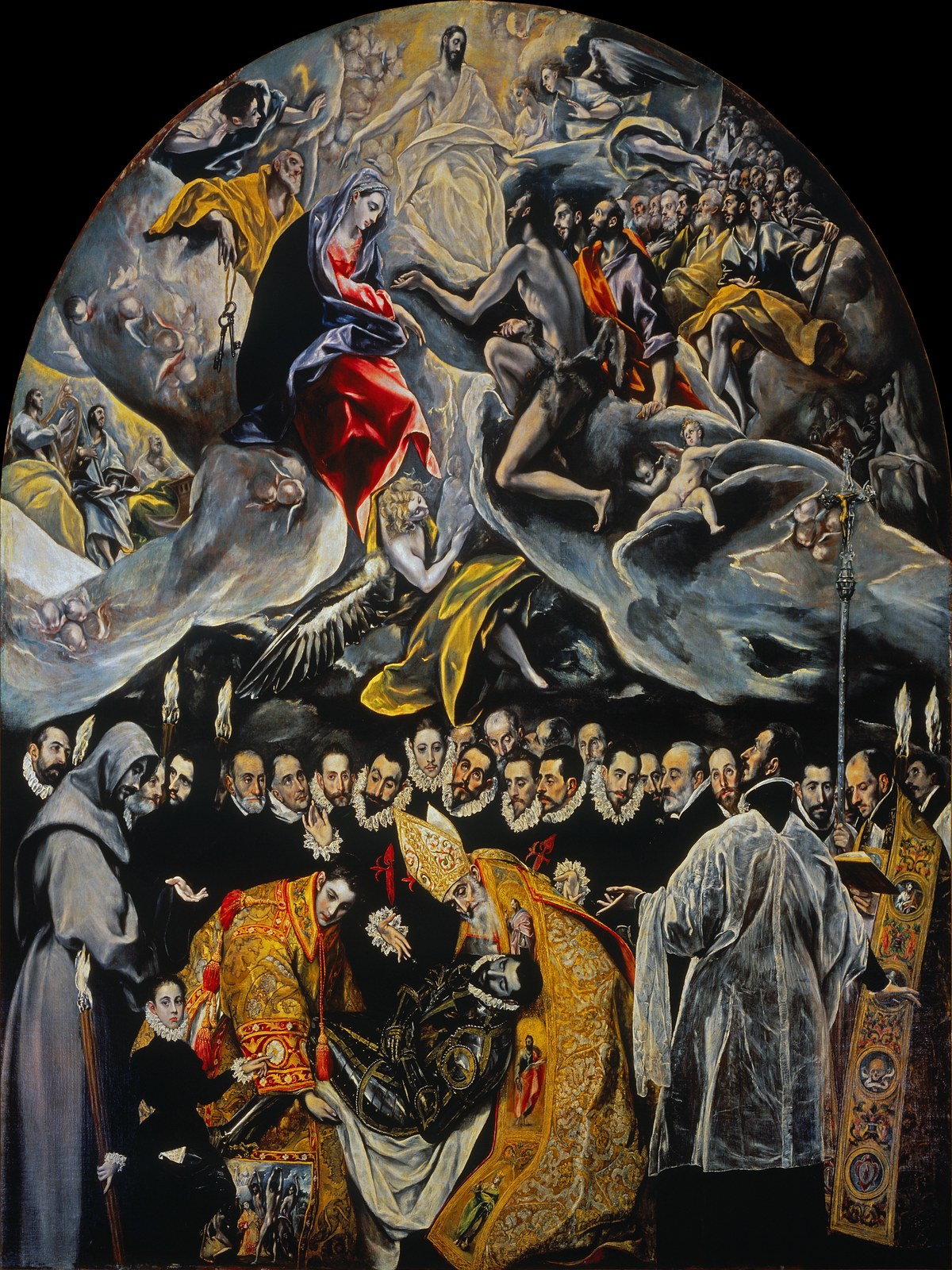 The Burial of the Count of Orgaz - El Greco