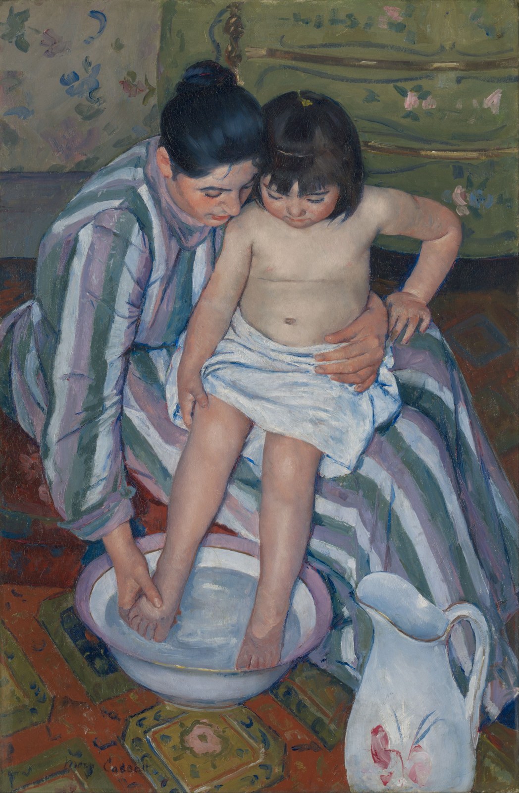 The Child's Bath - Mary Cassatt