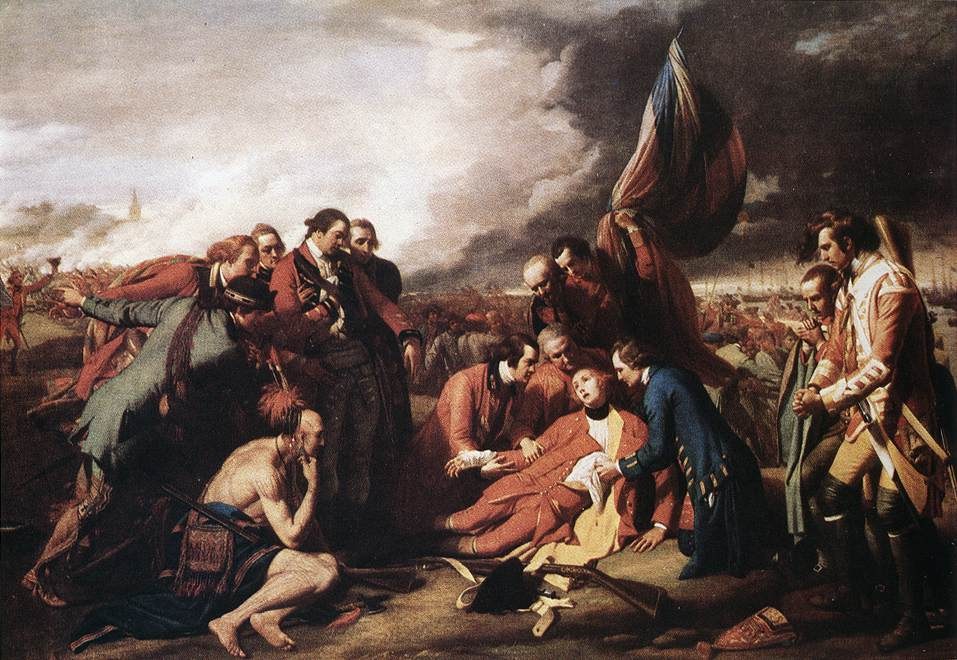 The Death of General Wolfe - Benjamin West