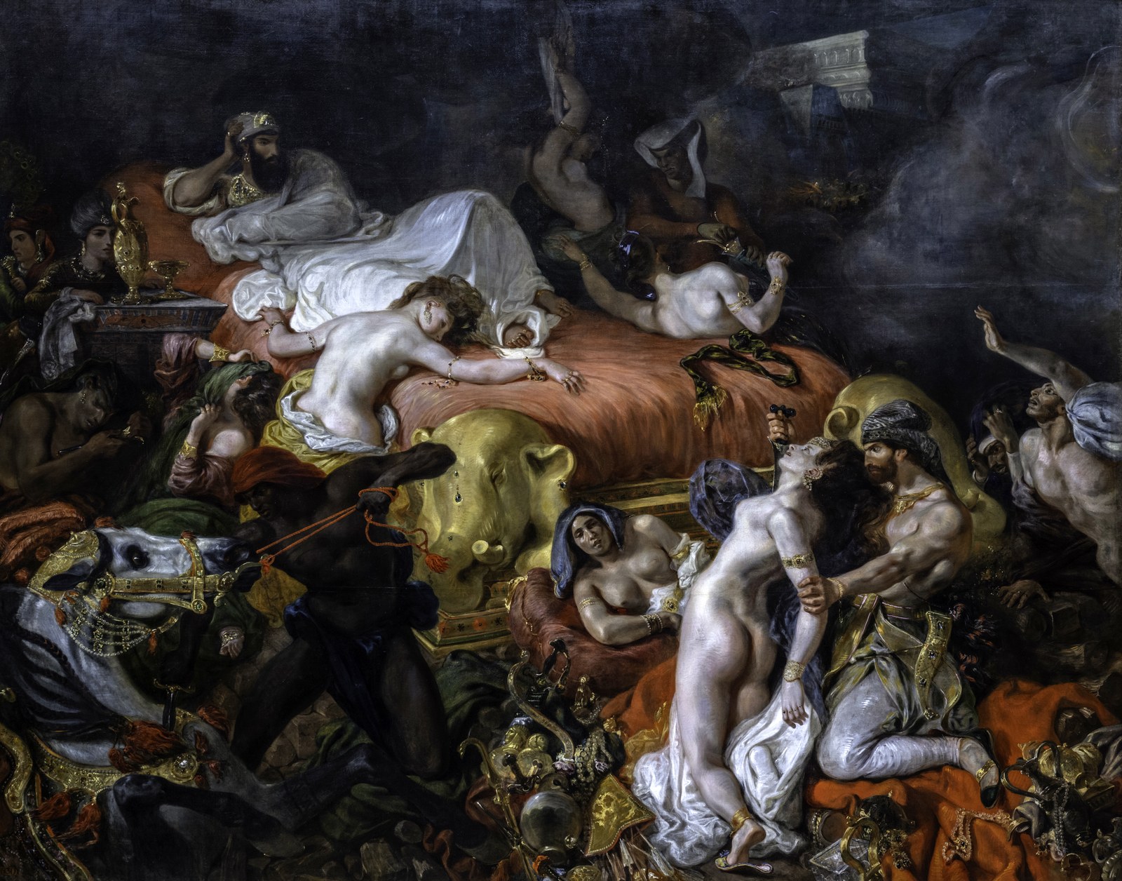 The Death of Sardanapalus - Eugène Delacroix