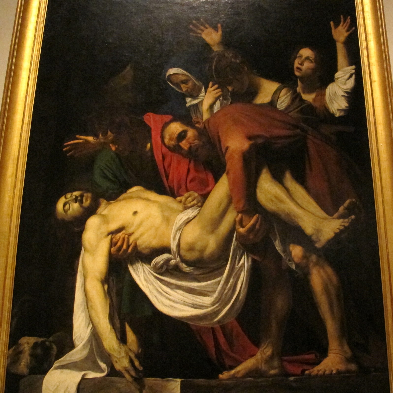 The Entombment of Christ - Caravaggio