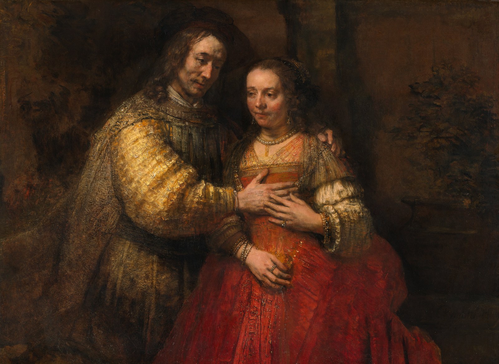 The Jewish Bride - Rembrandt van Rijn