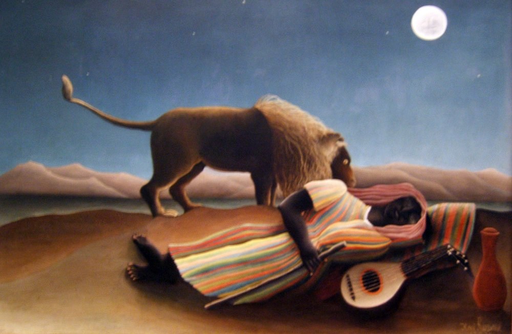 The Sleeping Gypsy - Henri Rousseau