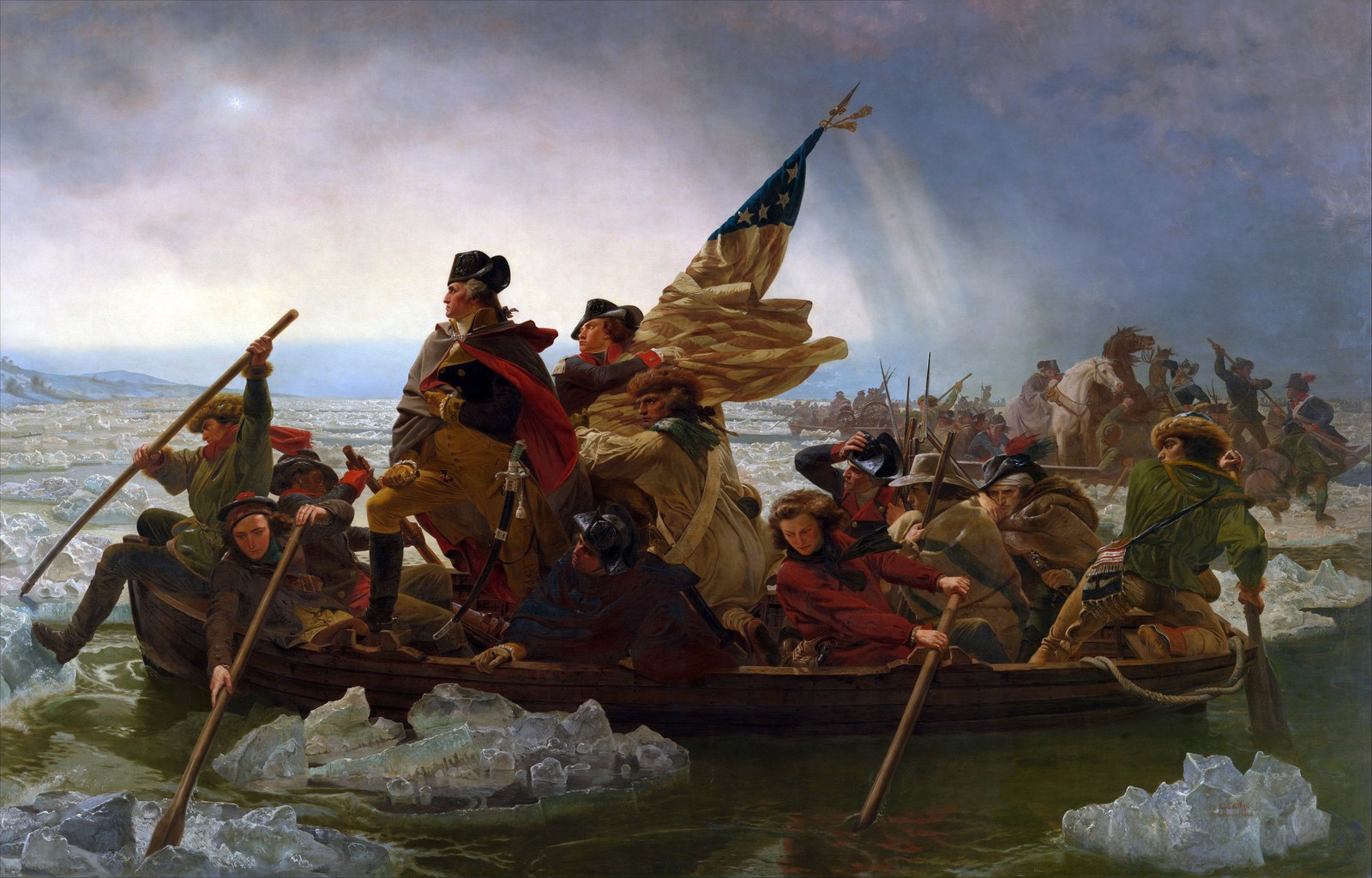 Washington Crossing the Delaware - Emanuel Leutze